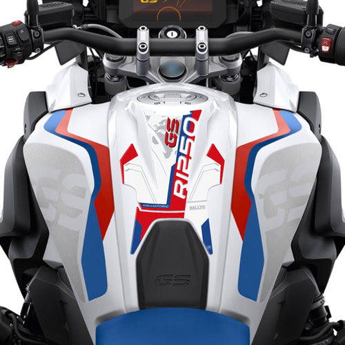 Adesivo 3D Paraserbatoio compatibile con moto BMW R 1250 GS Rallye 2021-2022