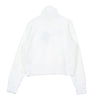 CHAMPION Felpa Collo Alto Corta Donna Turtle Neck L/s Sweatshirt White da donna