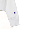CHAMPION Felpa Collo Alto Corta Donna Turtle Neck L/s Sweatshirt White da donna