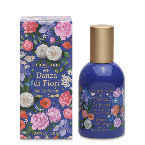 Olio Setificante Corpo e Capelli Danza di Fiori 100ml
