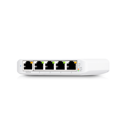 Switch di rete Ubiquiti Unifi Switch UniFi USW Flex Mini - 5 porte RJ-45 - Gestito (Managed) - Gigabit Ethernet (10/100/1000) - Supporto Power over Ethernet (PoE)