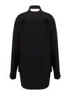 Balenciaga Abito Camicia Effetto Suspended da donna