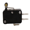 Microswitch snap action leva con rotella incernierata corta SPDT linguetta a saldare Omron