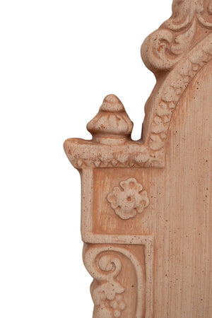 Biscottini Fontana a muro da parete da appendere in Terracotta 100% Made in Italy interamente Lavorata a Mano