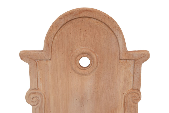 Biscottini Fontana a muro da parete da appendere in Terracotta 100% Made in Italy interamente Lavorata a Mano