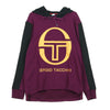 SERGIO TACCHINI Felpa Cappuccio Uomo Image Potion Purple/black da uomo