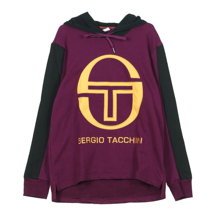 SERGIO TACCHINI Felpa Cappuccio Uomo Image Potion Purple/black da uomo