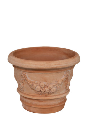 Biscottini Vaso in Terracotta 100% Made in Italy interamente Lavorata a Mano