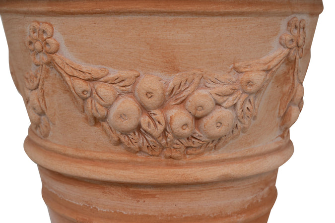 Biscottini Vaso in Terracotta 100% Made in Italy interamente Lavorata a Mano