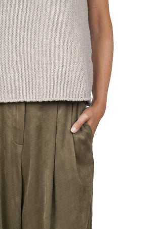 Alysi - Pantalone - 460740 - Muschio da donna