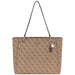 Guess borsa a spalla marrone 4G Logo NOELLE HWBG9672250LGW