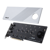 ASUS Hyper M.2 x16 Gen 4 scheda di interfaccia e adattatore Interno (Asus Hyper M.2 x16 Gen 4 Card [PCIe 4.0/3.0], Supports four NVMe M.2 Devices & PCIe 4.0 NVMe RAID and Intel RAID-on-CPU)