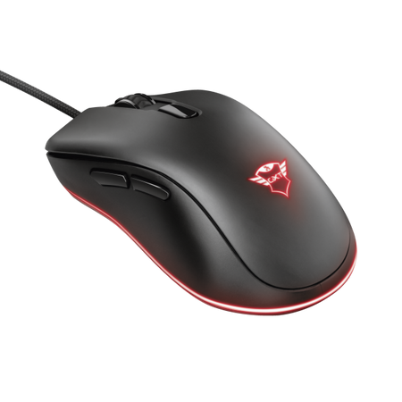 TRUST GXT 930 JACX (23575) - MOUSE GAMING WIRELESS 6400 DPI CON 6 PULSANTI CUSTOM E LED RGB