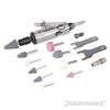 Kit di smerigliatura pneumatica Silverline 15 pezzi Silverline