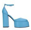 3JUIN Scarpe con Tacco Azzurro da donna