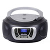 Cmp 510 Dab Stereo Portatile Boombox Cd Radio Dab / Dab+ / Fm Con Rds Usb / AuX-In - Nero