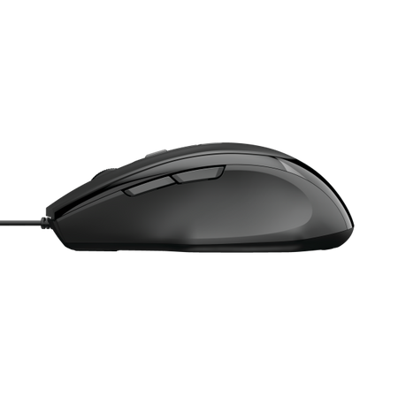 Mouse Gaming Trust Voca - Forma confortevole - Usb - Nero