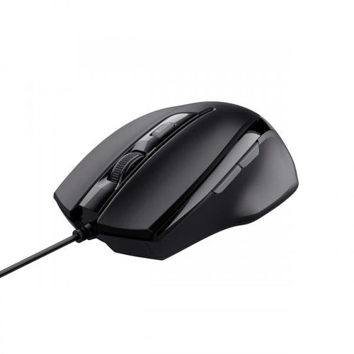 Mouse Gaming Trust Voca - Forma confortevole - Usb - Nero