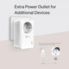 Starter Kit Powerline AV1000 TL-PA7017PKIT - Compatibile con lo standard Homeplug AV, fino a 1000Mbps - Porta Gigabit - con presa elettrica passthrough - Plug and Play