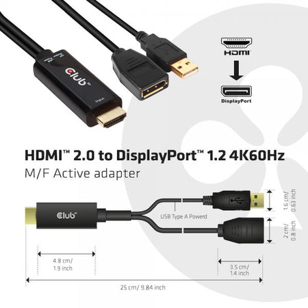 Hdmi 2.0 To Displayport 1.2