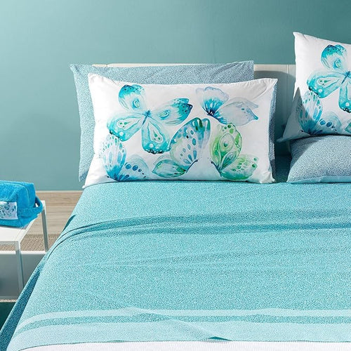 Lenzuola Fantasia Farfalle ! Caleffi Completo Cotone -Eleganza primaverile