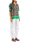 Parosh Pantaloni Avorio da donna