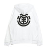ELEMENT Felpa Cappuccio Uomo Kh Smile Pop Optic White da uomo