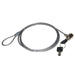 CAVO LUCCHETTO SICUREZZA NOTEBOOK 1,5MT CHIUSURA CON CHIAVE