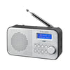 Radio Digitale Portatile RT-194 Dab Dab+ / Fm Con Display Lcd MicrO-Usb - Nero / Argento