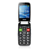 BRONDI AMICO FAVOLOSO (NERO) - TELEFONO CELLULARE PER ANZIANI - TASTO SOS - TORCIA - CONTROLLO REMOTO - ANNUNCIO VOCALE