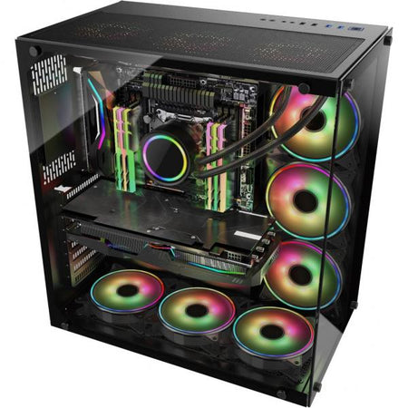 Inter-Tech C-701 Panorama Full Tower Nero