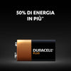 DURACELL 6LR61 MN1604 BLISTER 1 BATTERIA 9V - MASTER CARTON DA 10 BLISTER