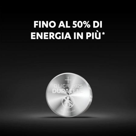 DURACELL CR2025 - BATTERIA A MONETA AL LITIO - master carton da 10 blister