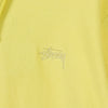 STUSSY Felpa Cappuccio Uomo Stock Terry Hoodie Lemon da uomo