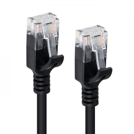 U/UTP CAT6A Slim 5M Black