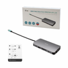 Metal USB-C Nano Dock HDMI / VGA con LAN + Power Delivery 100 W