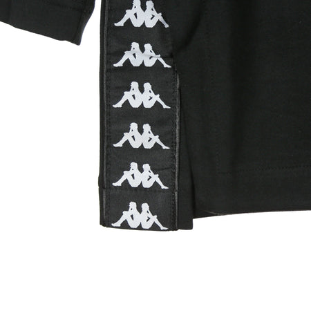 KAPPA Felpa Girocollo Donna Authentic Allap Black/white da donna