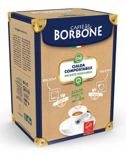 Borbone Box Cialde Miscela Nera 150pz