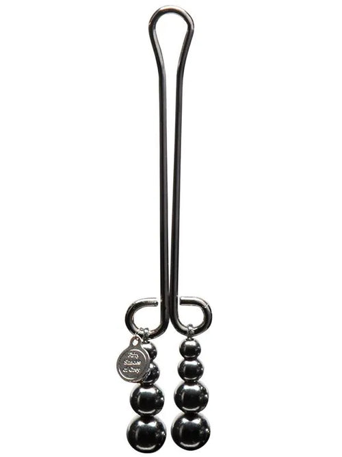 Clip Labbra Clitoride Argento