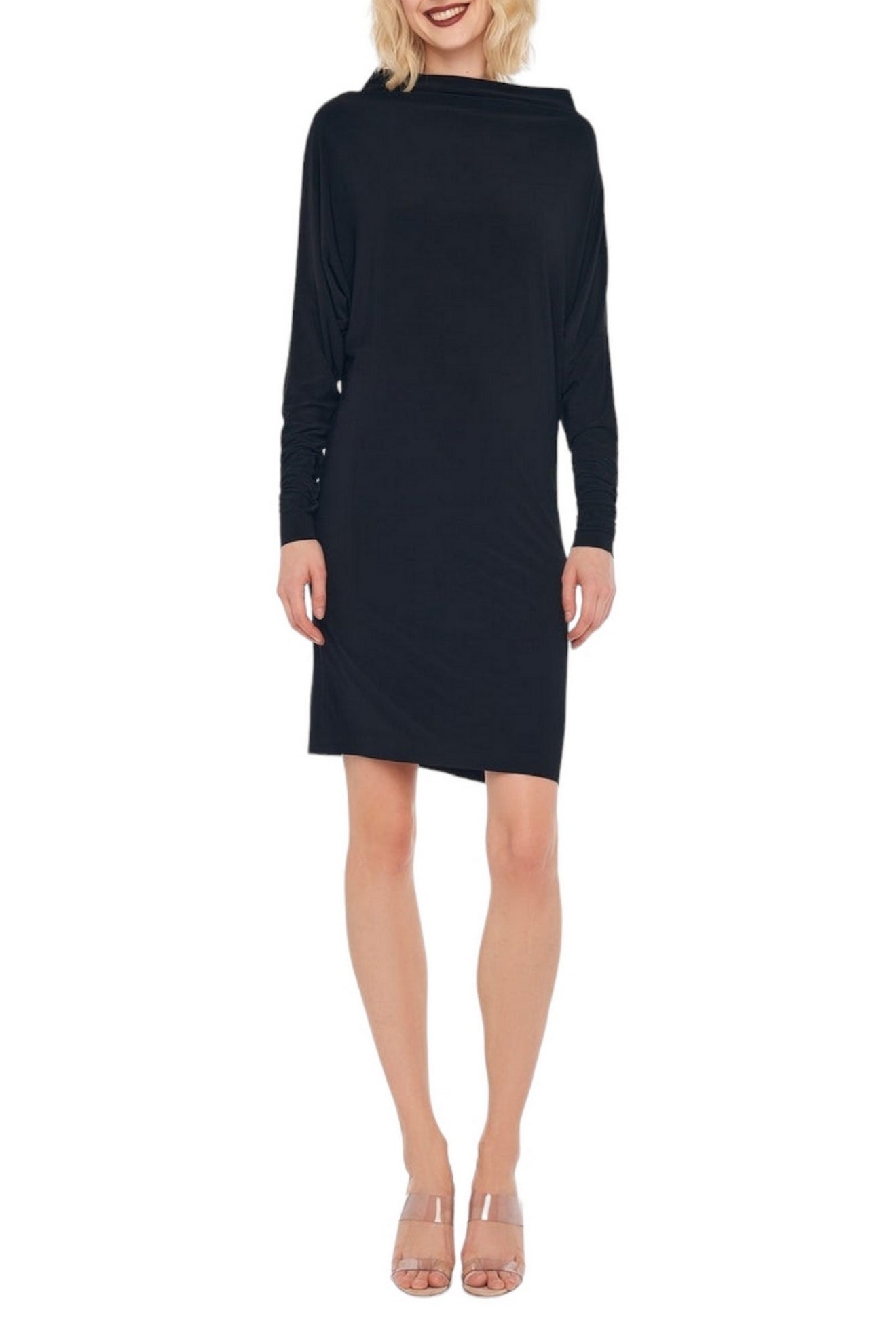 Kamali Vestito Felpa Maniche Corte Felpe Norma Kamali Norma Kamali