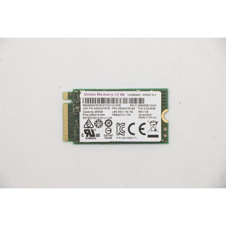 UMIS AM620 256G PCIe 2242 SSD