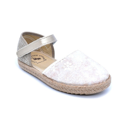 Espadrillas bambina dal 23 al 30 colore bianco Vul-ladì