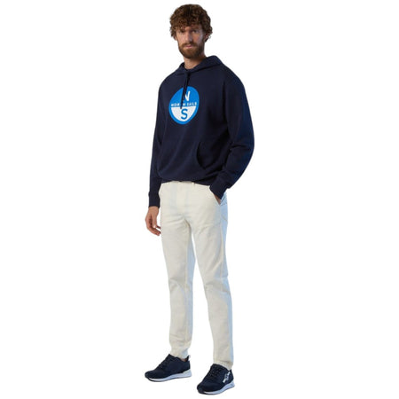 North Sails pantalone chino panna slim fit Defender 673071