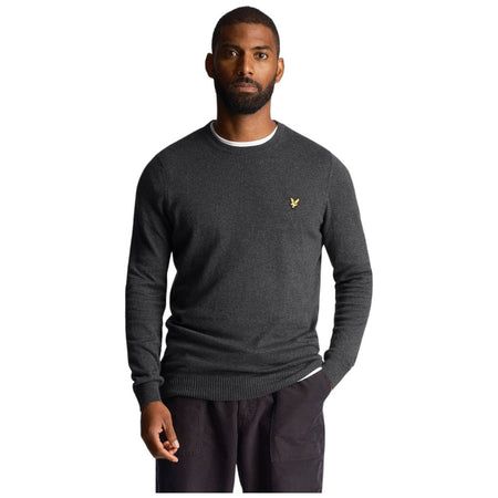 Lyle & Scott maglioncino merino grigio KN400VC