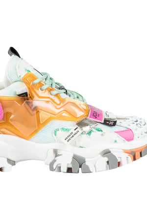 JOIA PARIS Joia Paris - Sneakers - 451324 - Verde/Arancione da donna