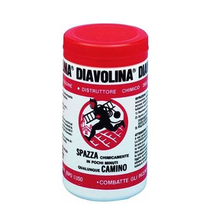 Spazzacamino gr.270 Diavolina Spazza in Pochi Minuti Qualunque Camino