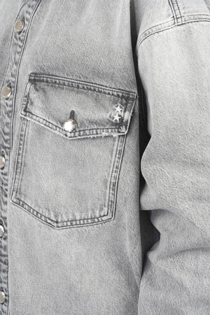 ICON DENIM Icon Denim - Camicia - 450868 - Grigio da donna