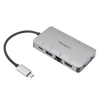 Targus DOCK419 Cablato USB 3.2 Gen 1 [3.1 Gen 1] Type-C Grigio (USB-C SINGLE VIDEO 4K HDMI/VGA - DOCK 100W POWER PASS THROUGH)