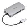 Targus DOCK419 Cablato USB 3.2 Gen 1 [3.1 Gen 1] Type-C Grigio (USB-C SINGLE VIDEO 4K HDMI/VGA - DOCK 100W POWER PASS THROUGH)