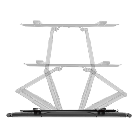 Deltaco ARM-0258 Supporto TV a parete 177,8 cm [70] Nero (DELTACO Office ARM-0258 - Ultra-Slim -)